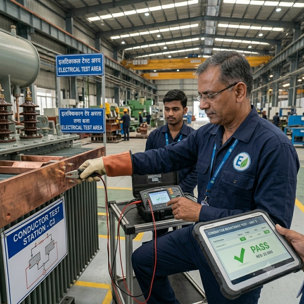 Conductor Test EnergiXpert Pvt. Ltd. - Professional Electrical Services